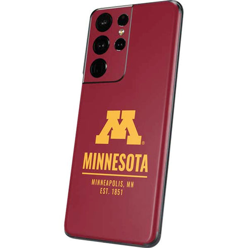 University of Minnesota Minneapolis MN Est 1851 Galaxy S21 Ultra 5G Skin