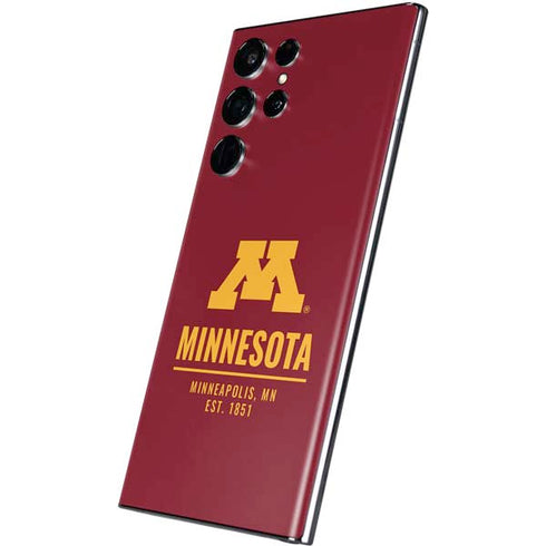 University of Minnesota Minneapolis MN Est 1851 Galaxy S22 Ultra Skin