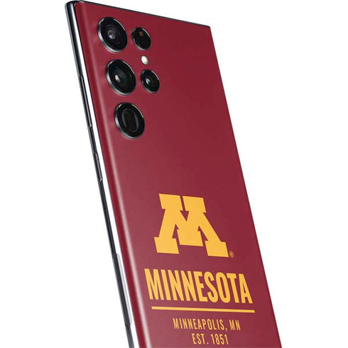 University of Minnesota Minneapolis MN Est 1851 Galaxy S22 Ultra Skin