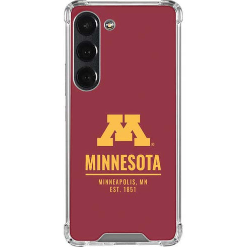 University of Minnesota Minneapolis MN Est 1851 Galaxy S23 Clear Case