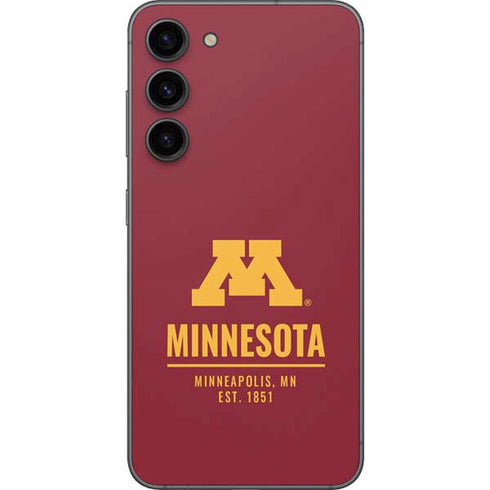 University of Minnesota Minneapolis MN Est 1851 Galaxy S23 Plus Skin