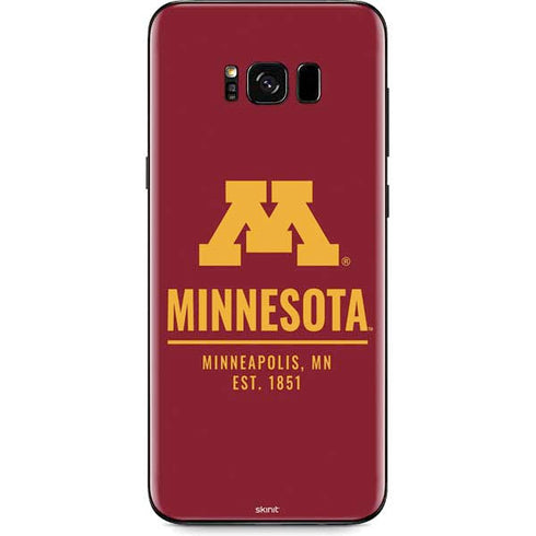 University of Minnesota Minneapolis MN Est 1851 Galaxy S8 Plus Skin