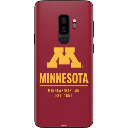 University of Minnesota Minneapolis MN Est 1851 Galaxy S9 Plus Skin