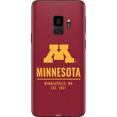 University of Minnesota Minneapolis MN Est 1851 Galaxy S9 Skin