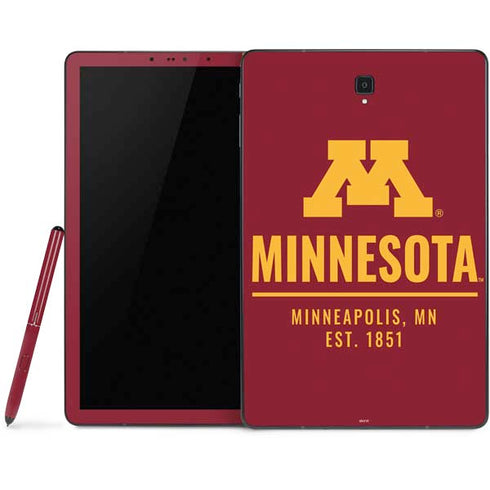 University of Minnesota Minneapolis MN Est 1851 Samsung Galaxy Tab Skin