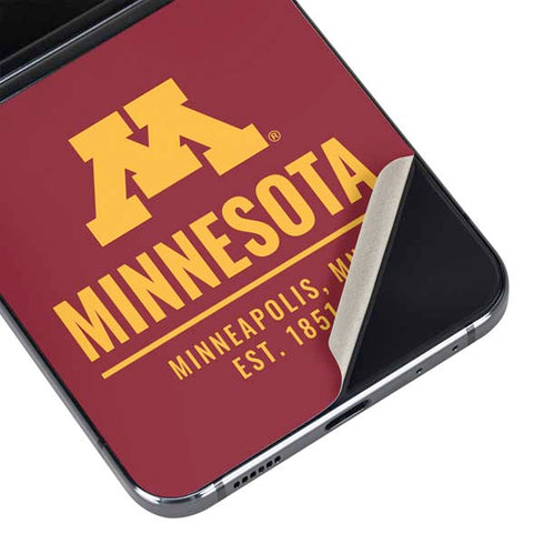 University of Minnesota Minneapolis MN Est 1851 Galaxy Z Flip5 5G Skin