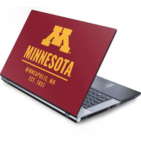 University of Minnesota Minneapolis MN Est 1851 Generic Laptop Skin