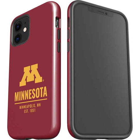 University of Minnesota Minneapolis MN Est 1851 iPhone 12 Impact Case