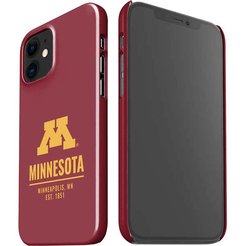 University of Minnesota Minneapolis MN Est 1851 iPhone 12 Mini Lite Case