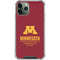University of Minnesota Minneapolis MN Est 1851 iPhone 12 Pro Clear Case