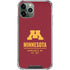 University of Minnesota Minneapolis MN Est 1851 iPhone 12 Pro Clear Case