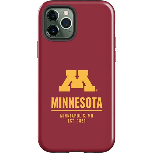 University of Minnesota Minneapolis MN Est 1851 iPhone 12 Pro Impact Case