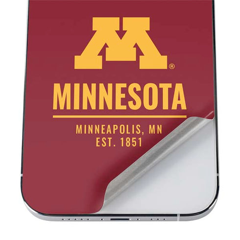 University of Minnesota Minneapolis MN Est 1851 iPhone 12 Pro Max Skin