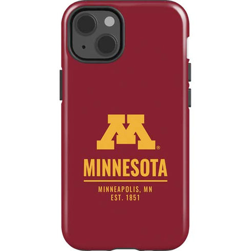 University of Minnesota Minneapolis MN Est 1851 iPhone 13 Impact Case