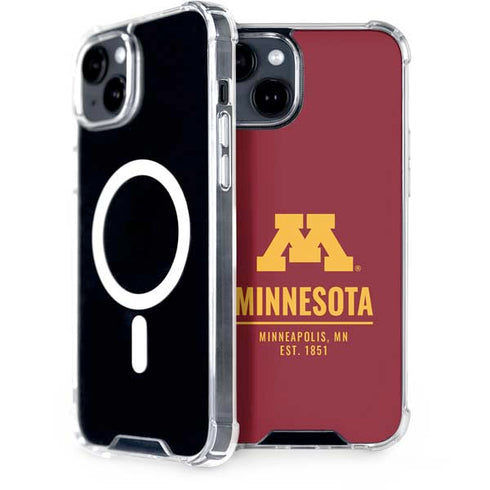 University of Minnesota Minneapolis MN Est 1851 iPhone 13 MagSafe Case