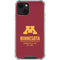 University of Minnesota Minneapolis MN Est 1851 iPhone 13 Mini Clear Case