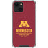 University of Minnesota Minneapolis MN Est 1851 iPhone 14 Plus Clear Case