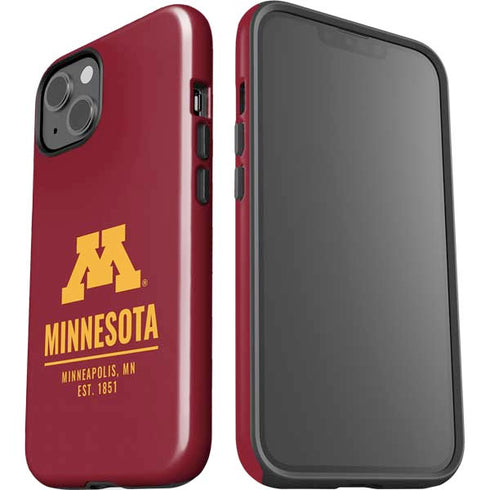 University of Minnesota Minneapolis MN Est 1851 iPhone 15 Plus Impact Case