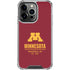 University of Minnesota Minneapolis MN Est 1851 iPhone 14 Pro Clear Case