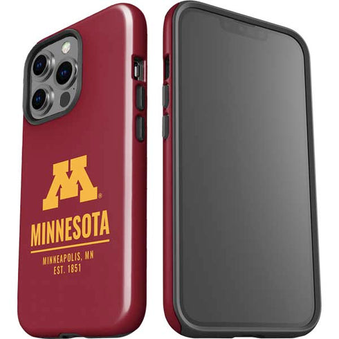 University of Minnesota Minneapolis MN Est 1851 iPhone 15 Pro Impact Case