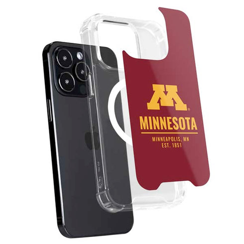University of Minnesota Minneapolis MN Est 1851 iPhone 15 Pro MagSafe Case
