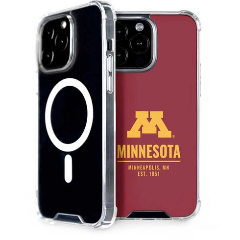 University of Minnesota Minneapolis MN Est 1851 iPhone 14 Pro Max MagSafe Case