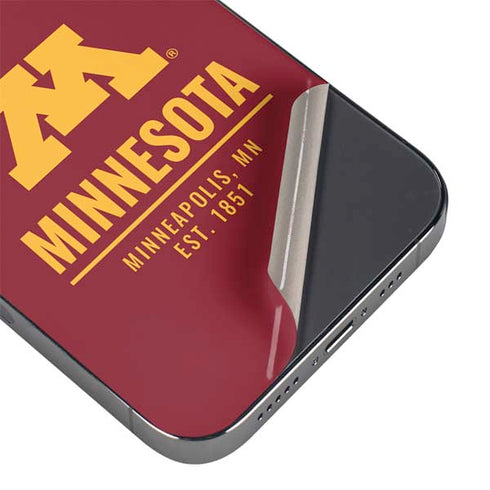 University of Minnesota Minneapolis MN Est 1851 iPhone 14 Pro Max Skin