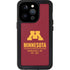 University of Minnesota Minneapolis MN Est 1851 iPhone 14 Pro Waterproof Case