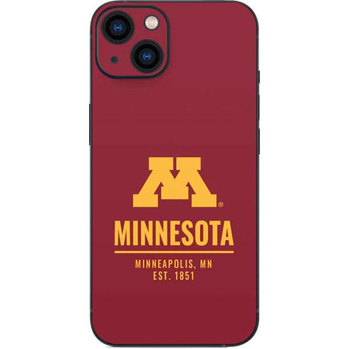 University of Minnesota Minneapolis MN Est 1851 iPhone 14 Skin