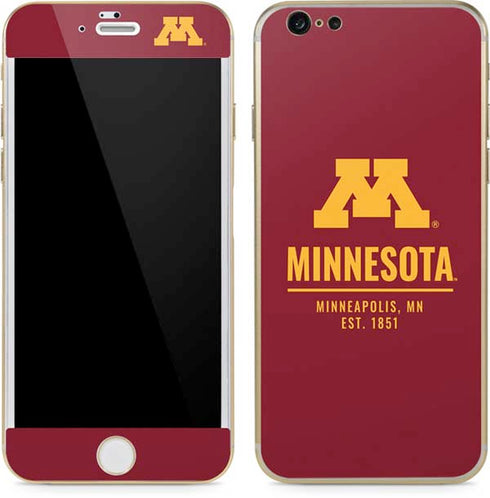 University of Minnesota Minneapolis MN Est 1851 iPhone 6/6s Skin