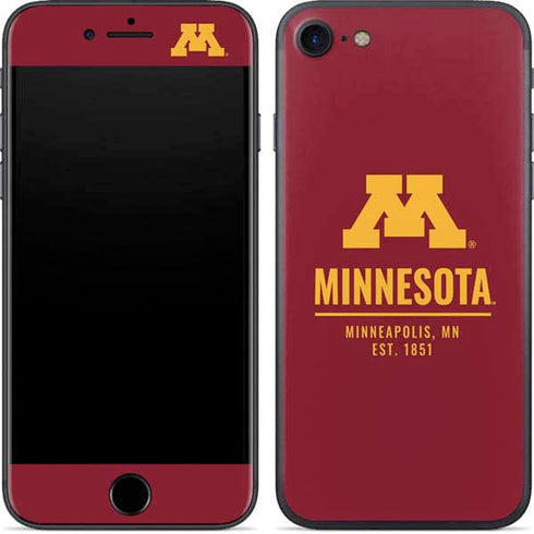 University of Minnesota Minneapolis MN Est 1851 iPhone 7 Skin