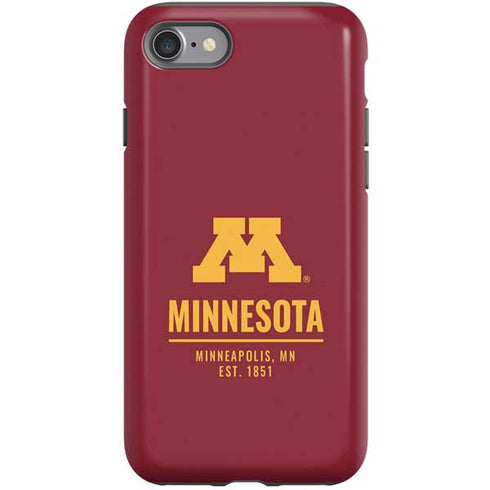 University of Minnesota Minneapolis MN Est 1851 iPhone SE (2nd & 3rd Gen) Pro Case