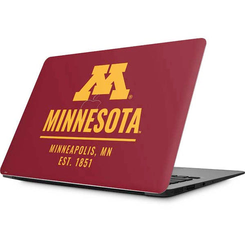 University of Minnesota Minneapolis MN Est 1851 Apple MacBook Skin