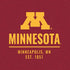 University of Minnesota Minneapolis MN Est 1851 Moto E5 Play Skin