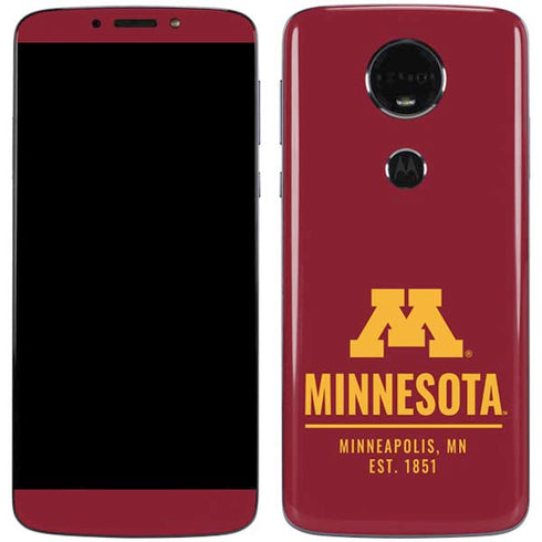 University of Minnesota Minneapolis MN Est 1851 Moto E5 Plus Skin
