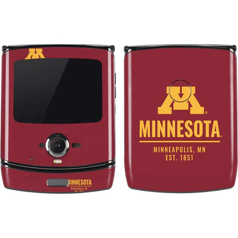University of Minnesota Minneapolis MN Est 1851 Motorola RAZR Skin