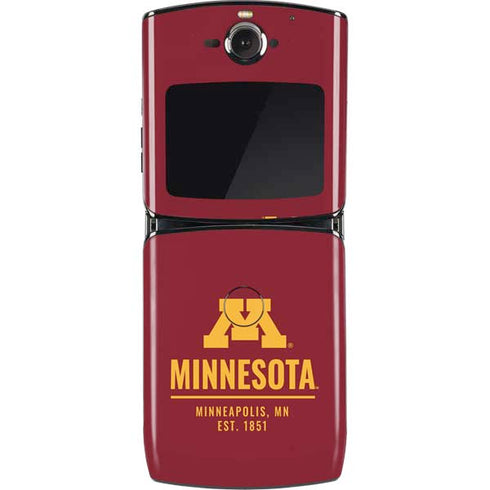 University of Minnesota Minneapolis MN Est 1851 Motorola RAZR Skin