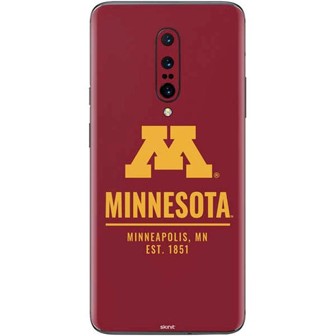 University of Minnesota Minneapolis MN Est 1851 OnePlus 7 Pro Skin