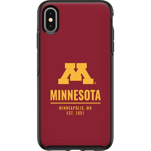 University of Minnesota Minneapolis MN Est 1851 Otterbox Symmetry iPhone Skin