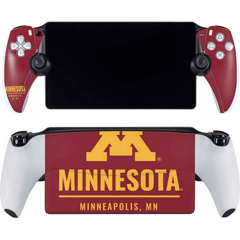 University of Minnesota Minneapolis MN Est 1851 PlayStation Portal Remote Player Skin
