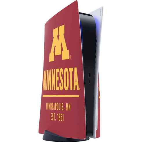 University of Minnesota Minneapolis MN Est 1851 PS5 Console Skin