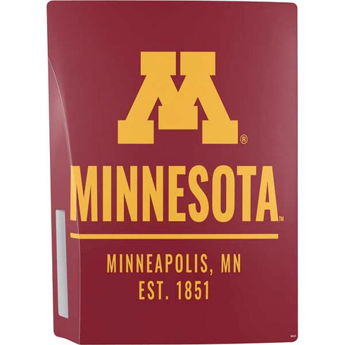 University of Minnesota Minneapolis MN Est 1851 PS5 Console Skin
