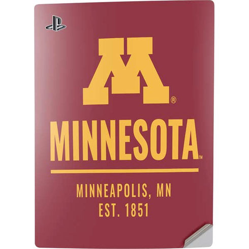 University of Minnesota Minneapolis MN Est 1851 PS5 Digital Edition Console Skin