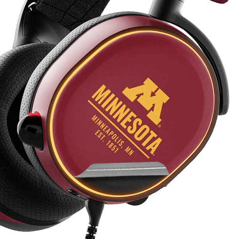 University of Minnesota Minneapolis MN Est 1851 SteelSeries Arctis 5 Skin