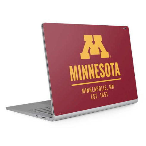 University of Minnesota Minneapolis MN Est 1851 Surface Book 2 13.5in Skin