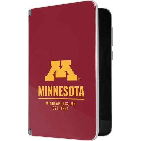 University of Minnesota Minneapolis MN Est 1851 Surface Duo Skin