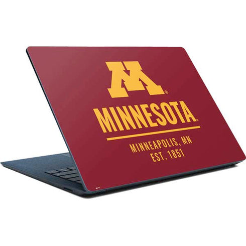 University of Minnesota Minneapolis MN Est 1851 Surface Laptop Skin