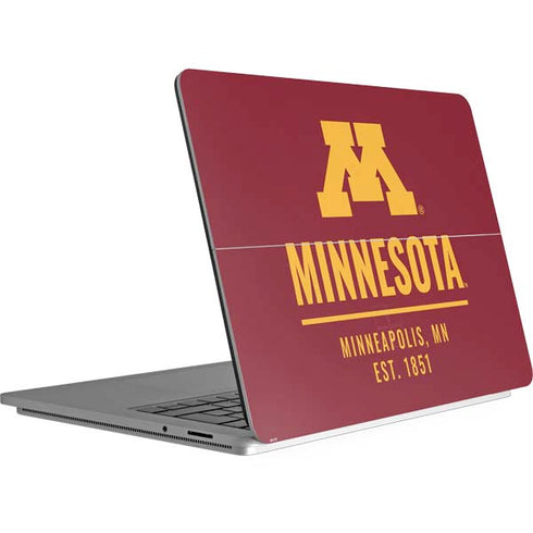 University of Minnesota Minneapolis MN Est 1851 Surface Laptop Studio Skin