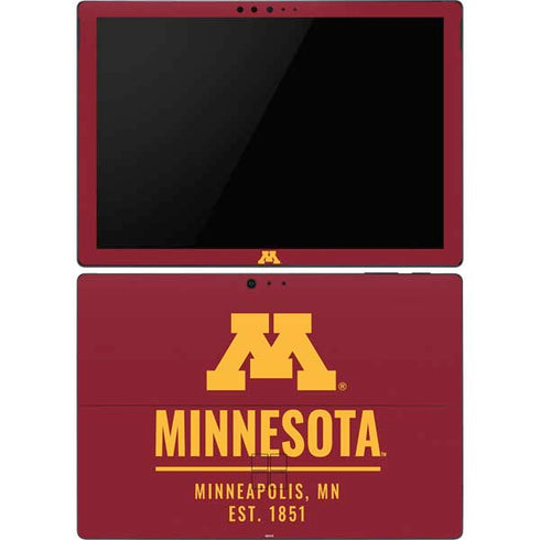 University of Minnesota Minneapolis MN Est 1851 Surface Pro 6 Skin
