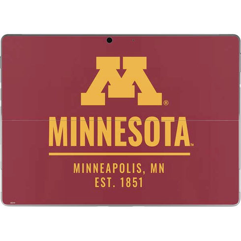 University of Minnesota Minneapolis MN Est 1851 Surface Pro 9 Skin